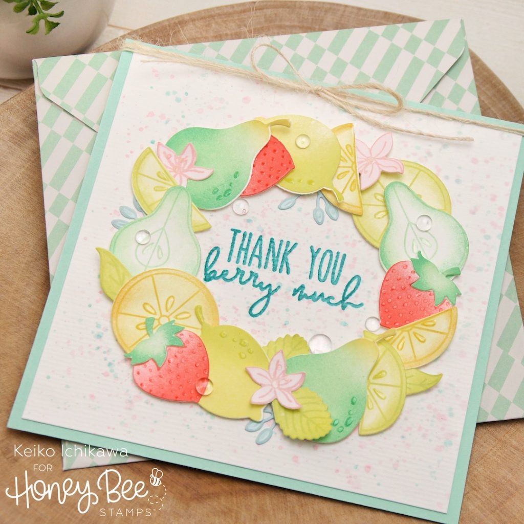 How To Mask With Glossy Accents : Honey Bee Stamps
