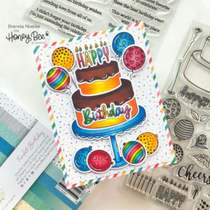 Fancy Frosting Birthday Card : Honey Bee Stamps