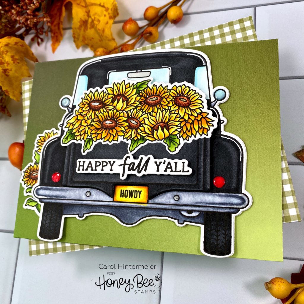 Honey Bee Stamps Happy Fall Y'all Stamps