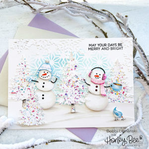 Wanna Build A Snowman? : Honey Bee Stamps