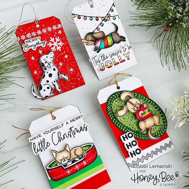 Small Christmas Combo Gift Labels