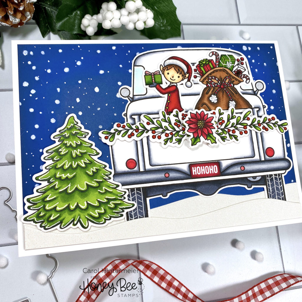 A Merry Little Christmas : Honey Bee Stamps