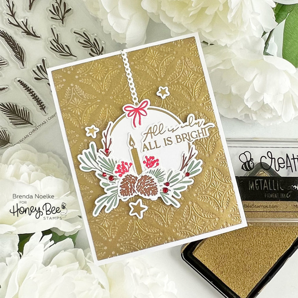 Classic Sentimental Wreath stamp and die set