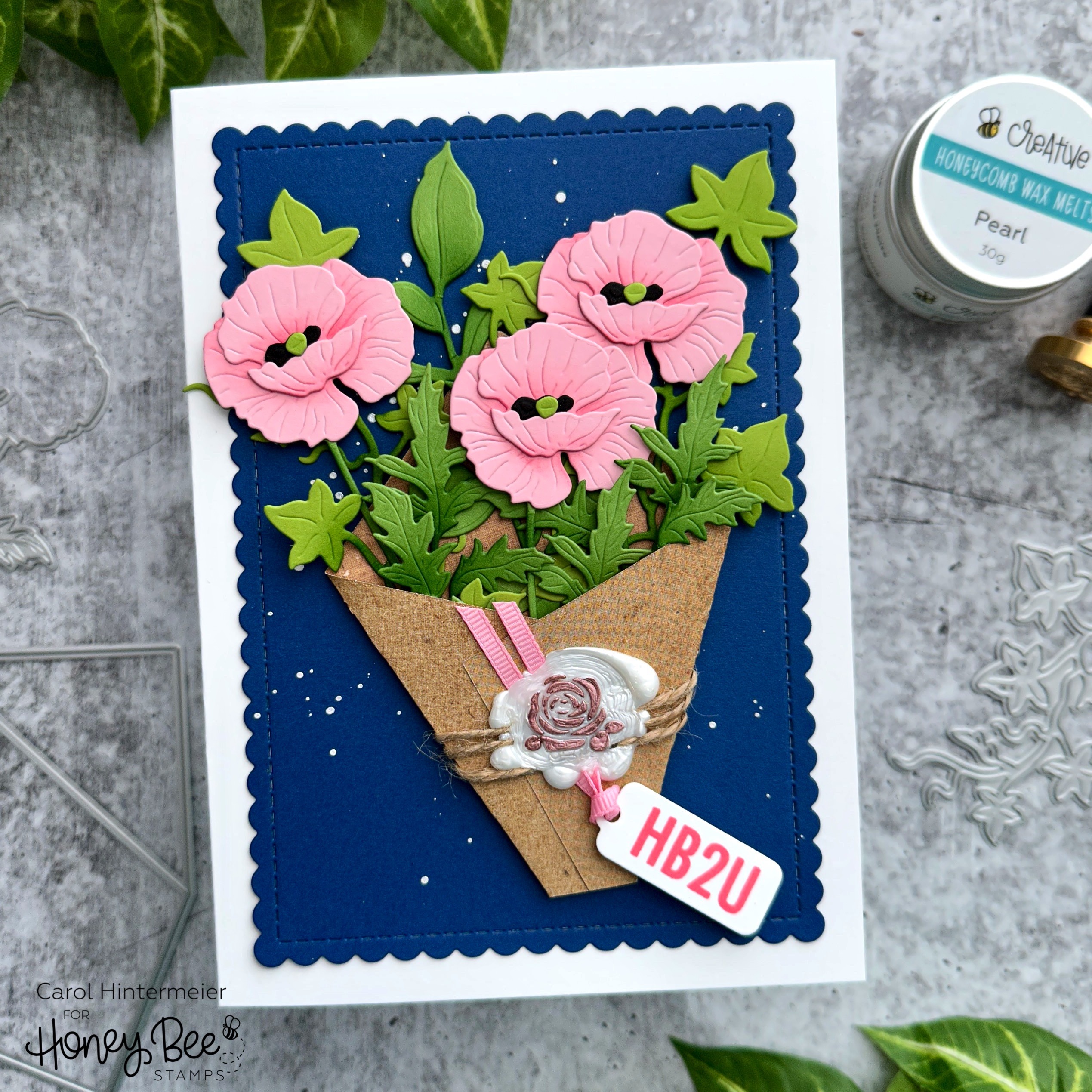 Floral Bouquet Wrap - Honey Cuts – Honey Bee Stamps