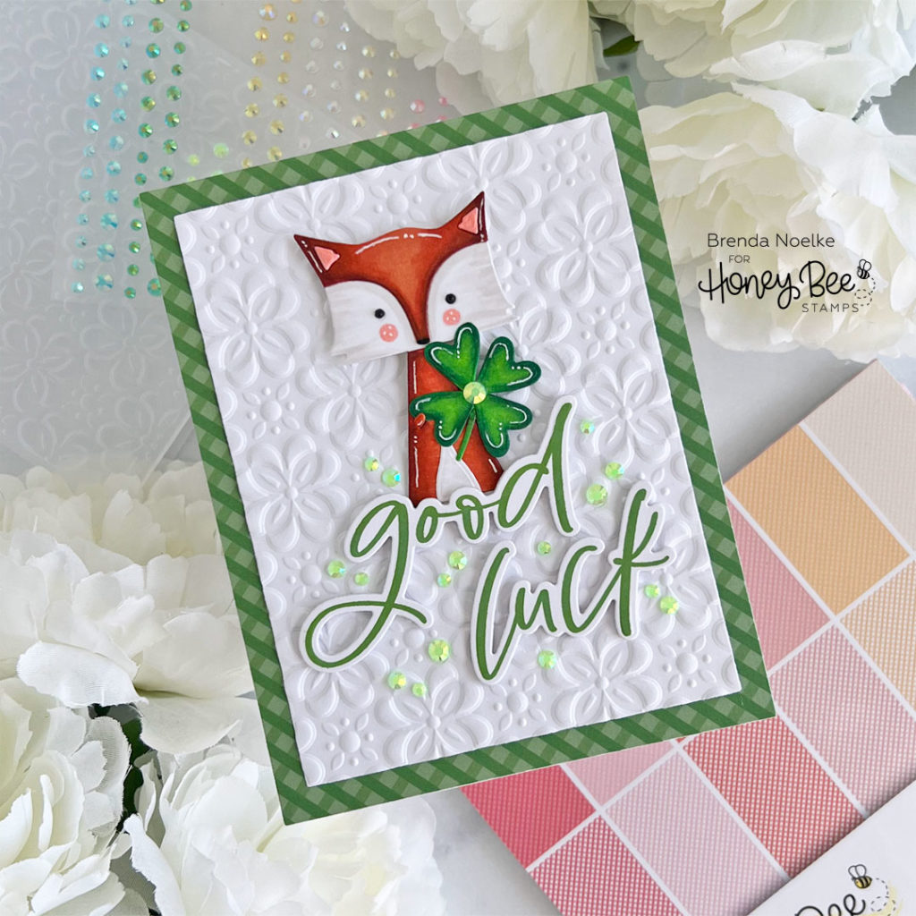 DIY embroidery greeting card with Heart – Fox The Maker