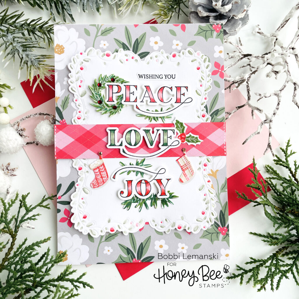 HONEY BEE STAMPS: Pearl Stickers: Holiday Wishes - Scrapbook